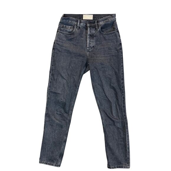 Everlane 90s Cheeky Mom Ankle Jeans Faded Black Size 24 24R Regular - Picture 4 of 10